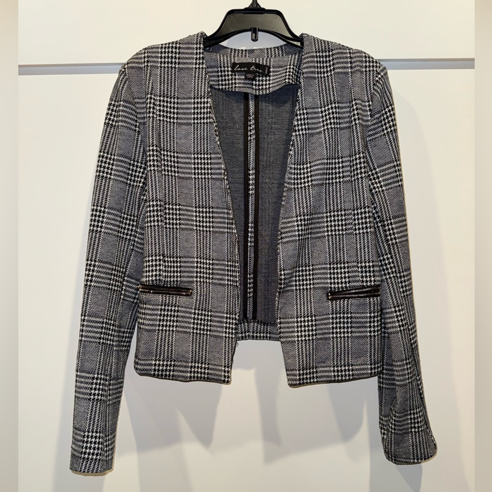 Love Tree Houndstooth Blazer